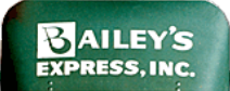 bailey's express tracking